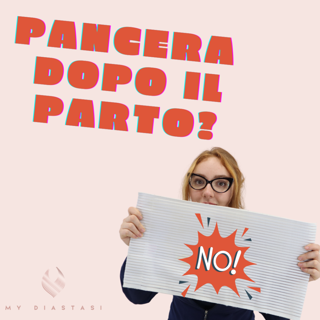copertina di anteprima con la foto della dottoressa Maria Giovanna Marchese Ragona per un articolo che tratta della pancera dopo il parto